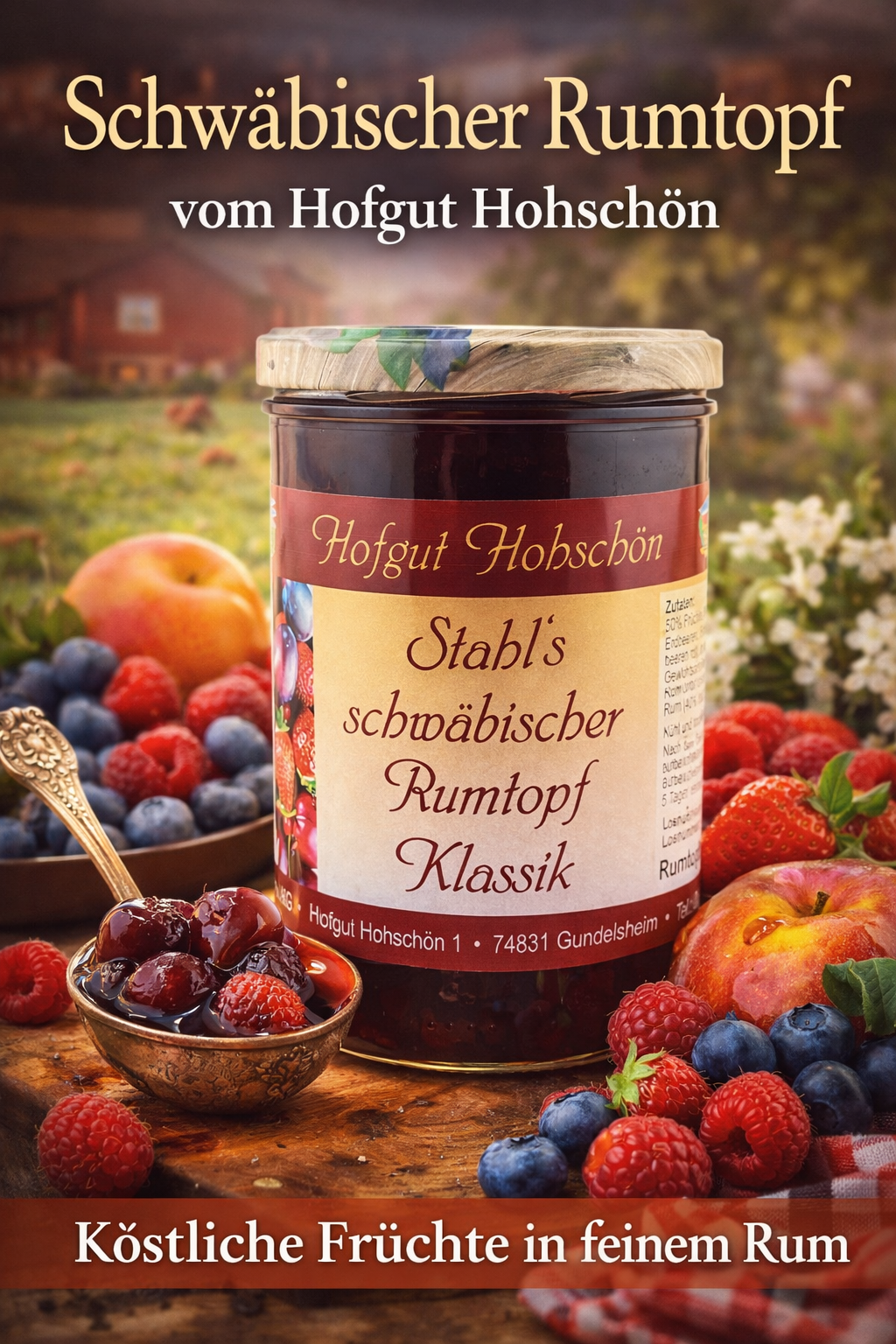 Schwäbischer Rumtopf Klassik